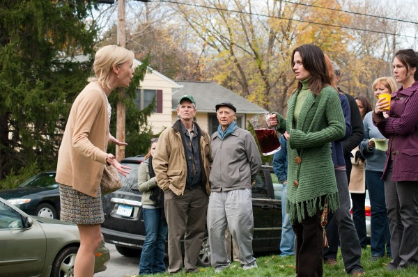 Mavis (Theron) faces off with Beth Slade (Elizabeth Reaser) in YOUNG ADULT
