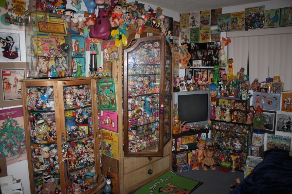 A glimpse at just some of Dave's collection at home