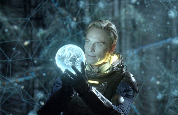 Michael Fasbender as a android David in Prometheus