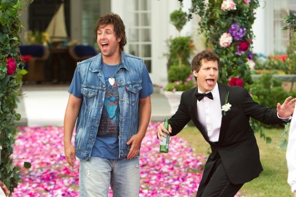 Donny (Sandler) crashes his son Todd's (Samberg) wedding