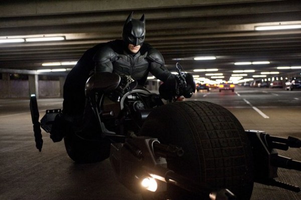 Christian Bale as the Batman in The Dark Knight Rises