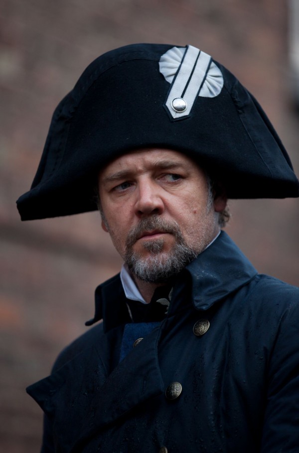 Film Title: Les Misérables Russell Crowe as Javert