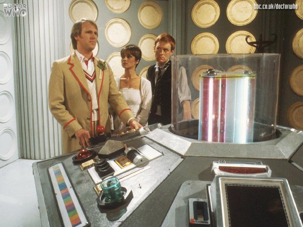 Peter Davison, the Fifth Doctor's Control Room