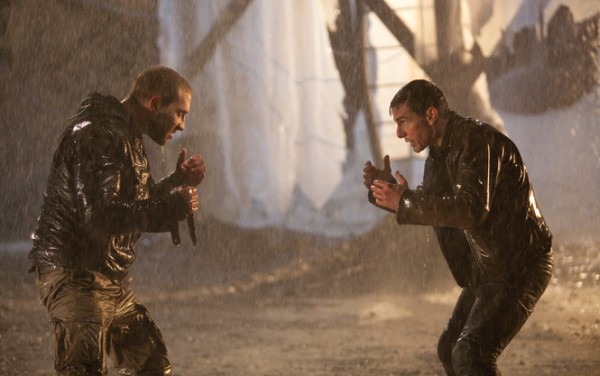 Tom Cruise is Reacher and  Jai Courtney is Charlie in JACK REACHER