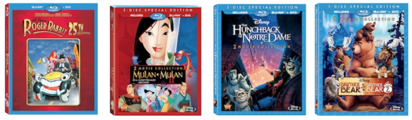 Disney to Release WHO FRAMED ROGER RABBIT, MULAN and Others on Blu-ray 3/12!!