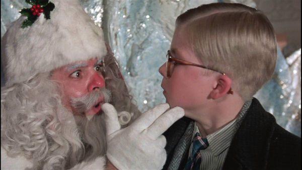 Jeff Gillen as Santa Claus in "A Christmas Story"