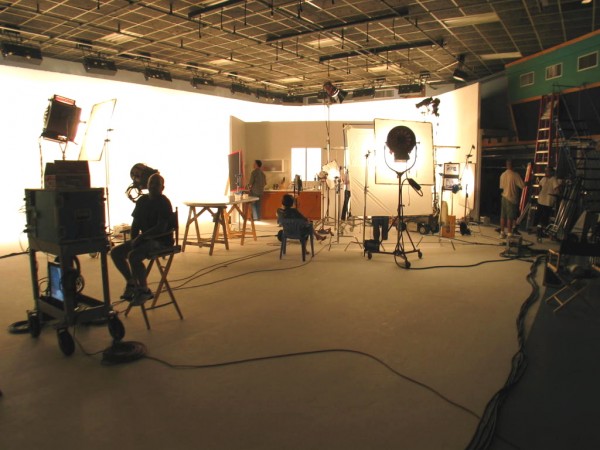 A production in progress at Great Southern Studios in North Miami Beach
