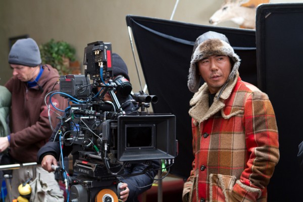 Director KIM Jee-woon on the set of THE LAST STAND
