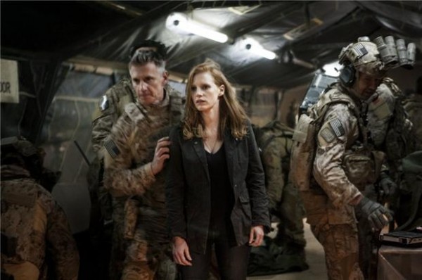 Jessica Chastain (center) plays a member of the elite team of spies and military operatives