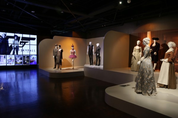 Gallery overview of the 21st Annual "Art of Motion Picture Costume Design" exhibition in the FIDM Museum & Galleries at FIDM/Fashion Institute of Design & Merchandising in Los Angeles, CA on Saturday, February 9, 2013.  (Alex J. Berliner/ABImages)