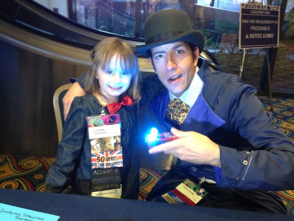 Lindalee Rose and Travis Richey (aka Inspector Spacetime)