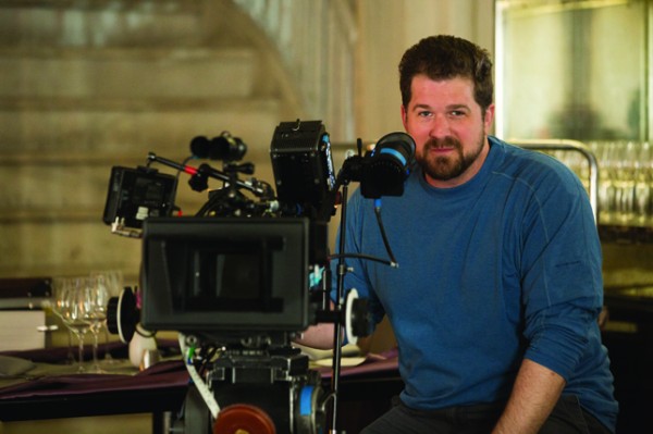 Director Seth Gordon on the set of Identity Thief
