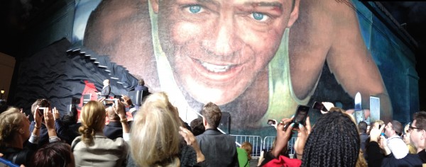 A new mural on Stage 8 at FOX commemorates 1988's Die Hard