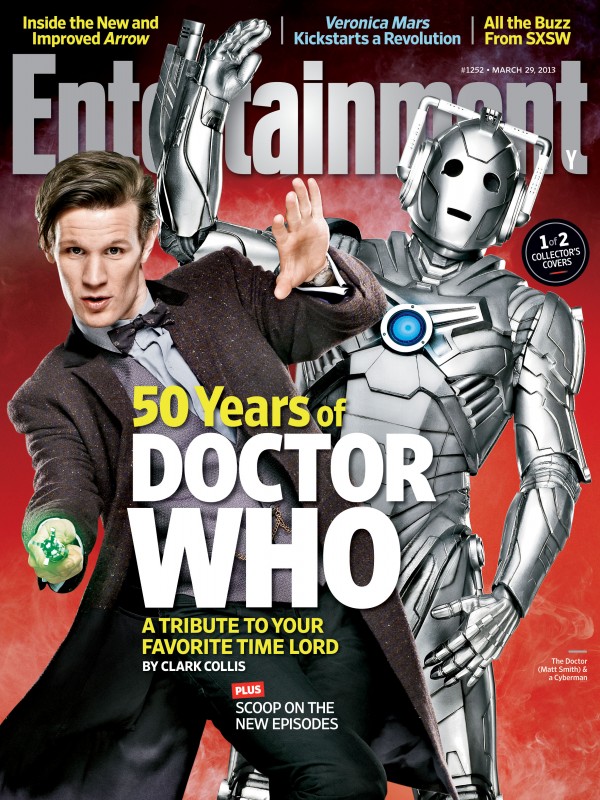 The Doctor and a Cyberman