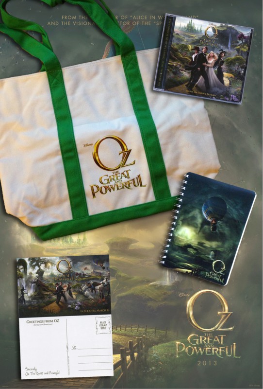 Win some Oz'some swag from OZ The Great and Powerful