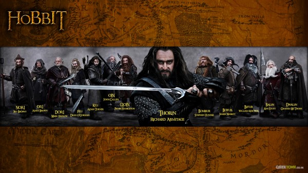 The Hobbit - Names of the Dwarves