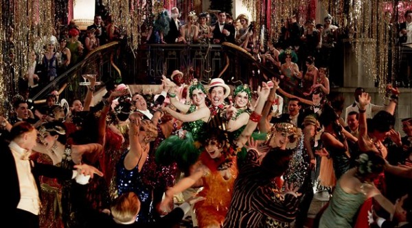 A party at Gatsby's mansion gets wild