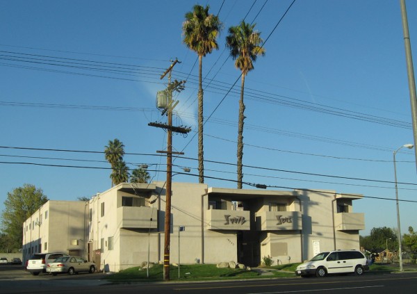 'The Karate Kid' apartment complex.  Still pretty much the same today.