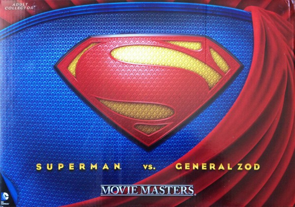 Mattel's Man of Steel SUPERMAN vs GENERAL ZOD Figure Set