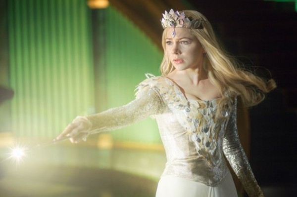 Michelle Williams as Glenda the good witch