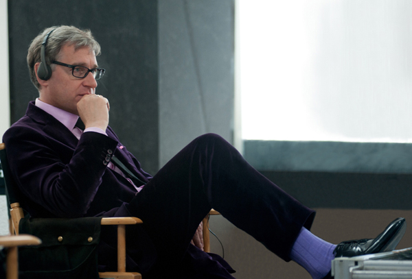Paul Feig on the set of THE HEAT