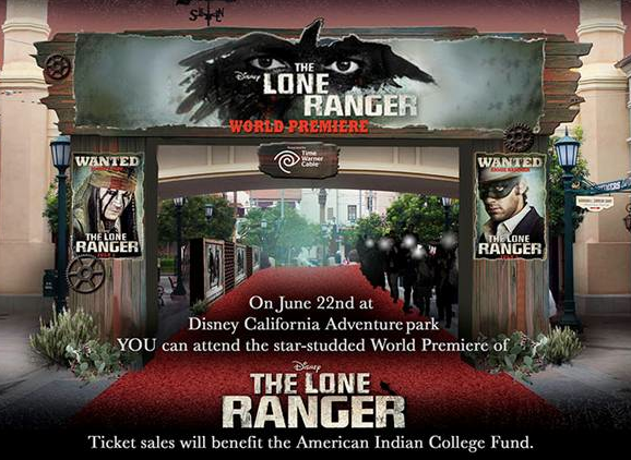 Attend the Lone Ranger Premiere
