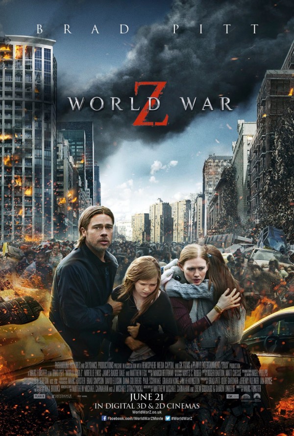 World War Z, in theaters June 21st
