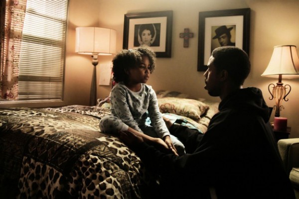 Ariana Neal plays Tatiana and Michael B. Jordan as Oscar Grant in Fruitvale Station