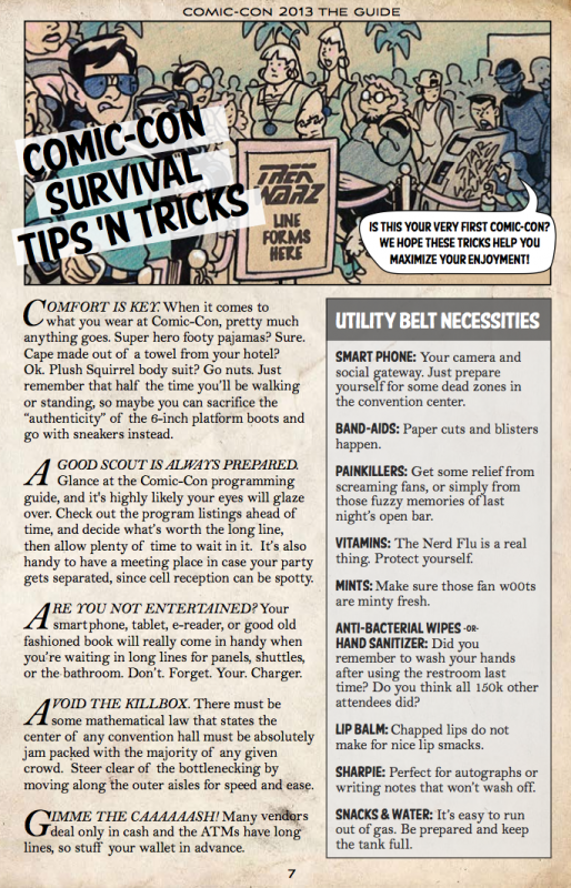 Click Communications’ 2013 San Diego Comic-Con Survival Guide