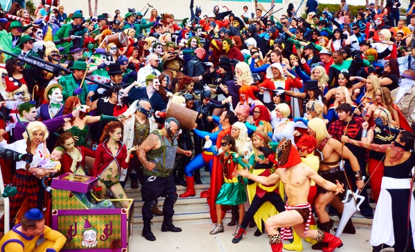 Comic-Con 2013 Heroes vs Villains (photo credit: GavinBond)