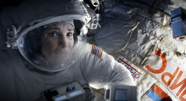 Astronaut Stone finds herself alone in space