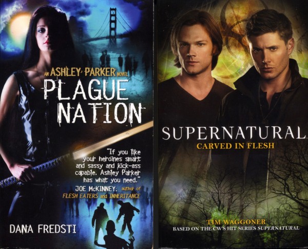 PLAGUE NATION and SUPERNATURAL Books
