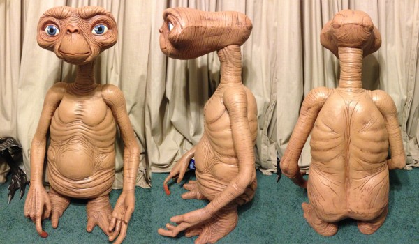 Front, Side and Rear view of the Replica Prop Puppet