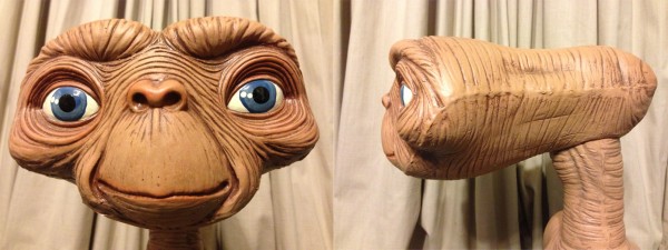 Check out the details on the E.T.'s face and head
