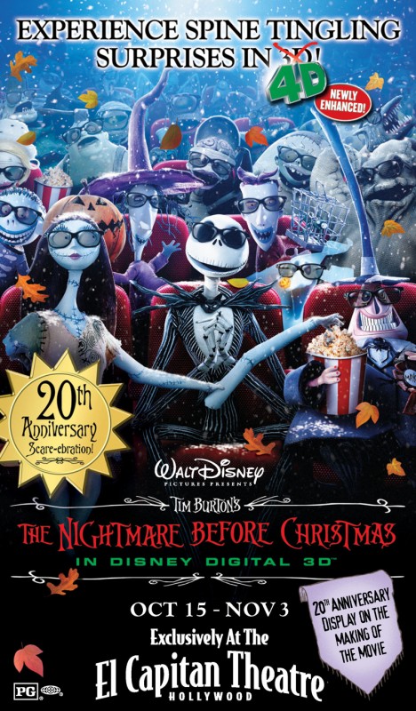 The Nightmare Before Christmas 4D