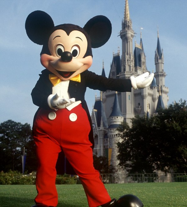 Mickey at his Walt Disney World home.