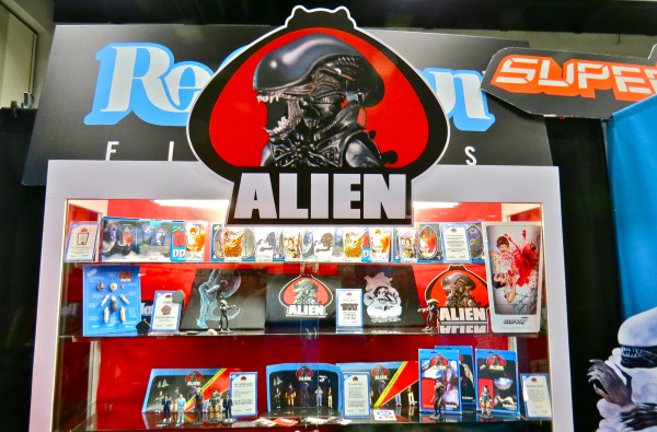 ALIEN Super 7 Display at Comic-Con 2013