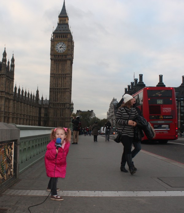 "Big Ben kids...Parliament!"