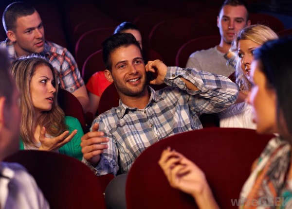 The backlash on on phone usage in theaters increases