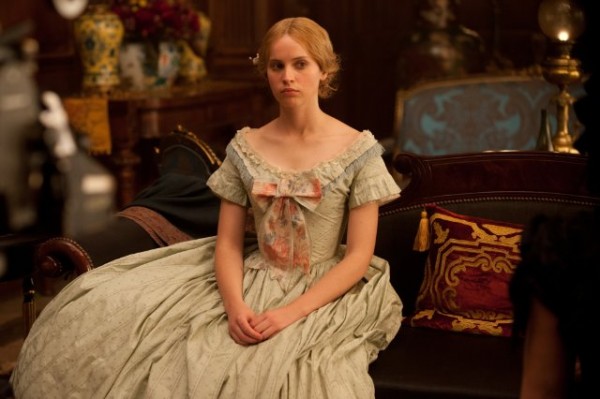 Felicity Jones as Nelly Ternan in THE INVISIBLE WOMAN 