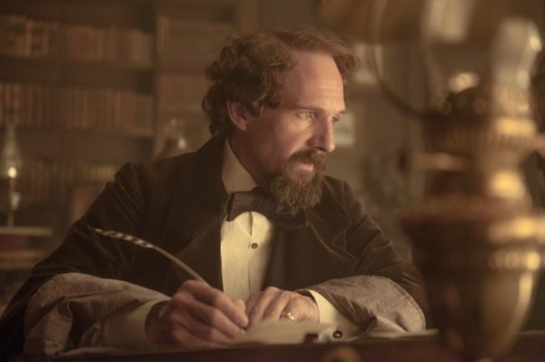 Ralph Fiennes as Charles Dickens