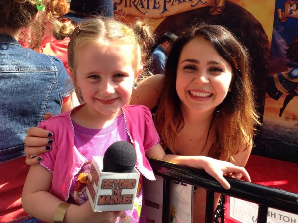 Lindalee & Mae Whitman, the voice of "Tinkerbell" in Disney's The Pirate Fairy