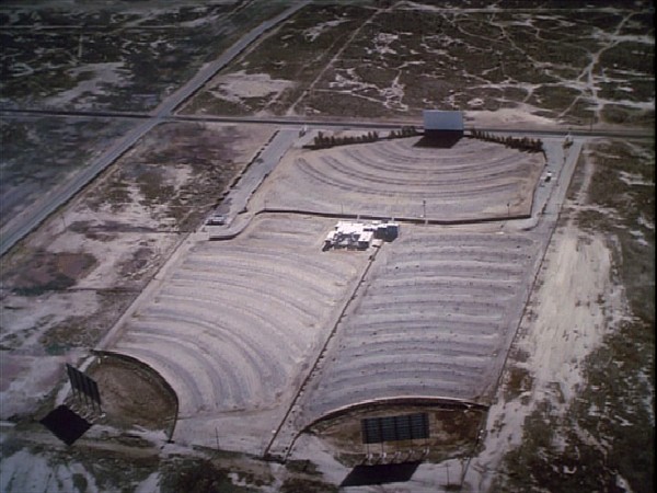 An aerial overview as seen from 'Spies Like Us'.