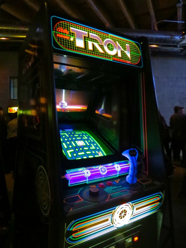 TRON arcade at 82 BTM