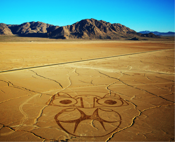 Mysterious ECHO formation found in California Desert sands...