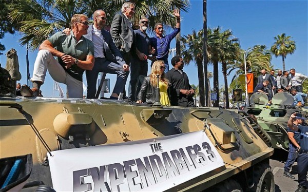 The Expendables 3 - bringing together three decades of action stars.