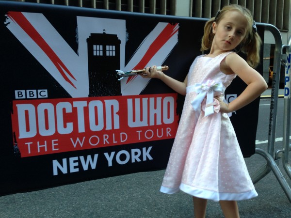 Lindalee at BBC America's Fan Screening World Tour Season 8 Doctor Who Event in New York City