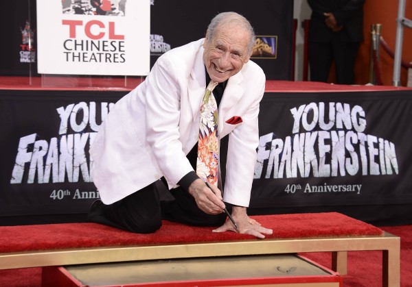Comedy legend Mel Brooks attends his hand and footprint ceremony at the TCL Chinese Theatre