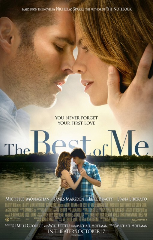 THE BEST OF ME one-sheet movie poster
