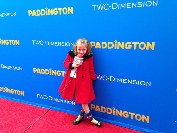 Lindalee on the Red Carpet for PADDINGTON